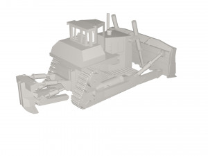 Industrial vehicle Model 3D