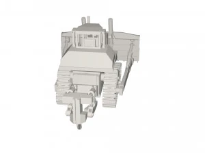 Industrial vehicle 3D Model