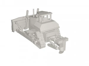 Industrial vehicle 3D Model
