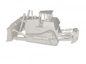 Industrial vehicle Model 3D
