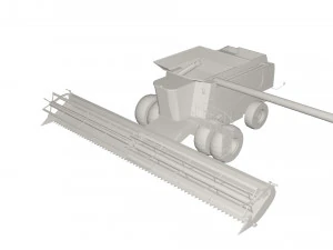 Combina Veicolo industriale Modello 3D