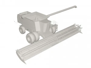 Ombine Industrial vehicle 3D Model