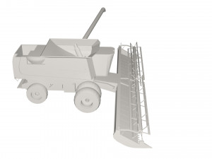 Ombine Industrial vehicle Model 3D