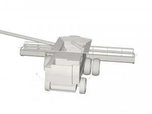 Ombine Industrial vehicle 3D Model