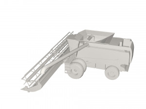 Ombine Industrial vehicle Model 3D