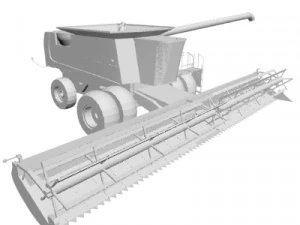 Ombine Industrial vehicle 3D Model