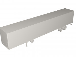 Semi trailers 3D-Modell
