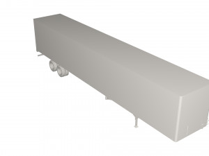 Semi trailers 3D Модель