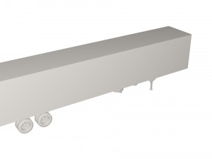 Semi trailers 3D Модель