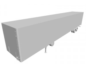 Semi trailers 3D Модель