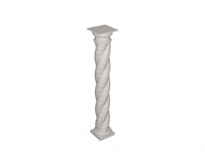 Spiral column 3D Model