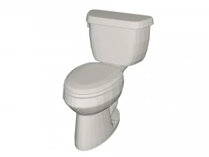 Toilet 3D Model