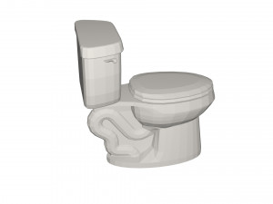 Toilet 3D Model