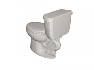 Toilet 3D Model