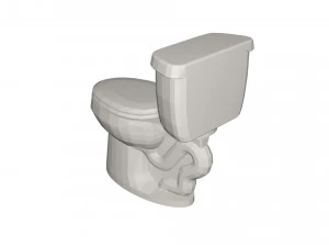Toilet 3D Model