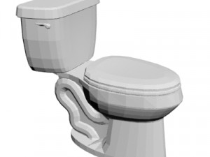 Toilet 3D Model