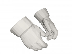 Safety Gloves Modello 3D