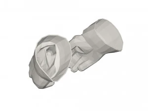 Safety Gloves 3D Model