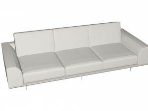 Sofa bed Modello 3D