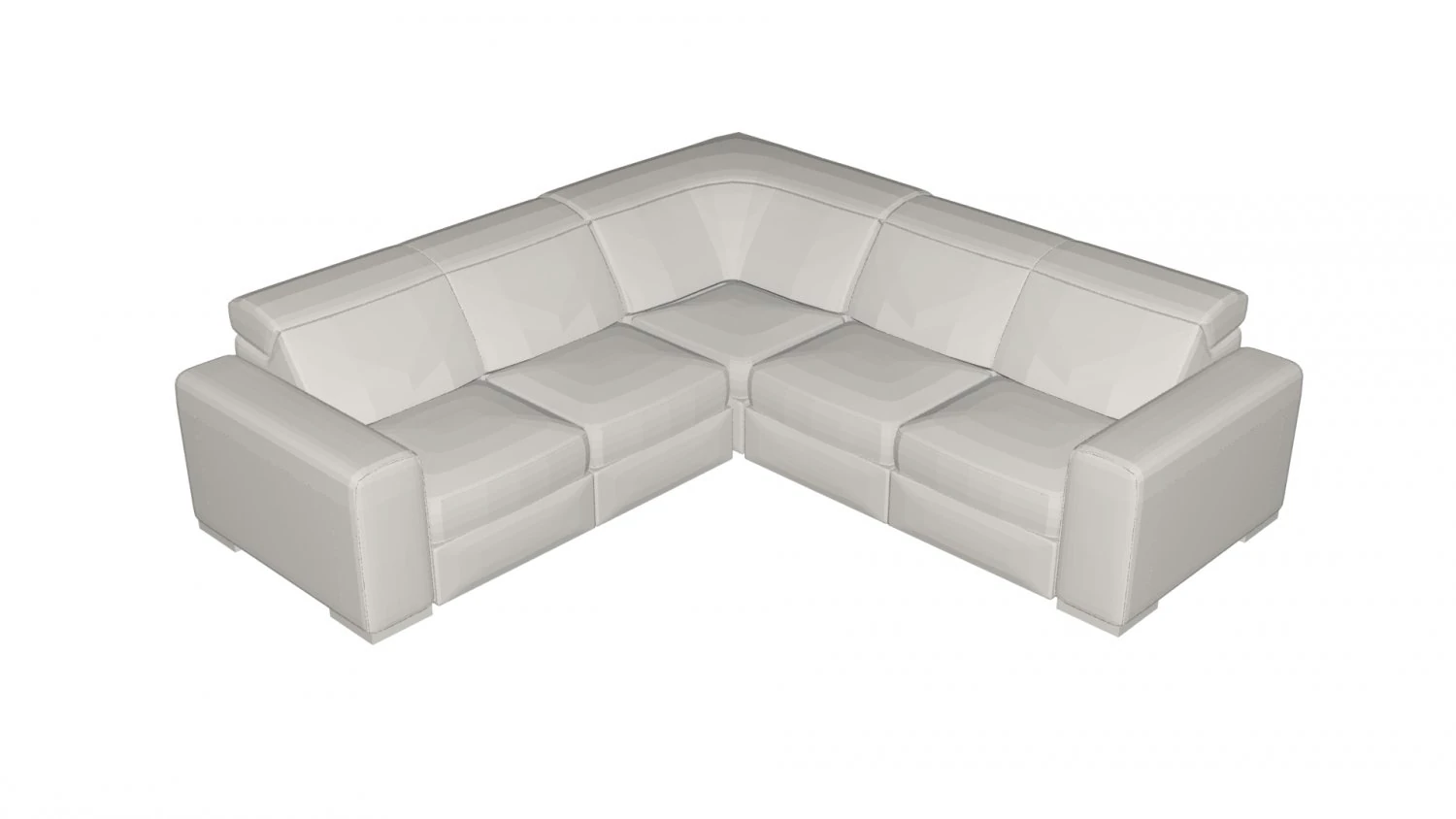 Sofa bed 3D Model .c4d .max .obj .3ds .fbx .stl .blend 