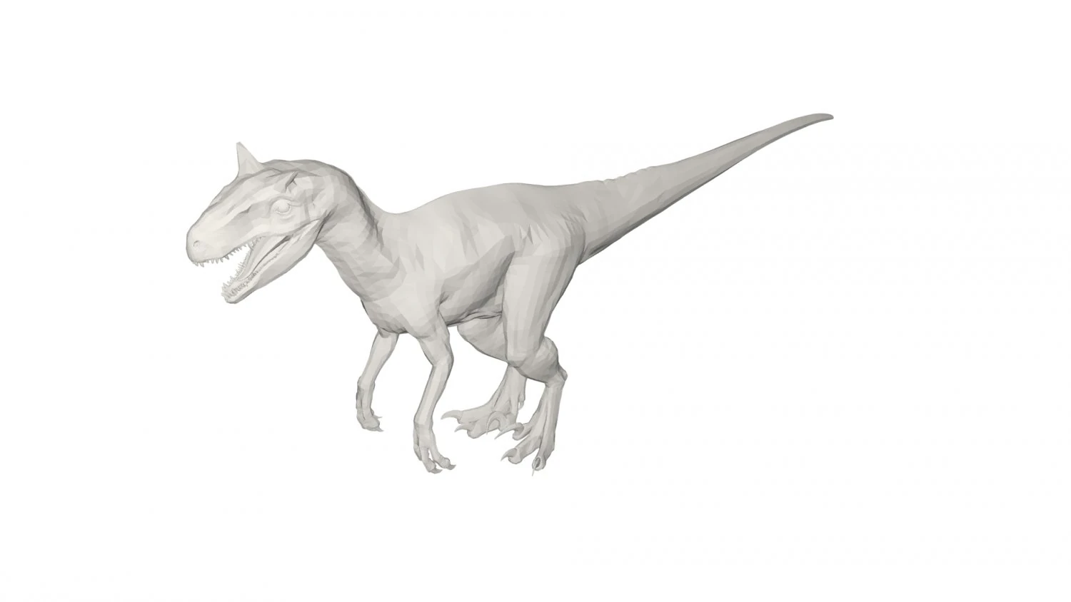 Dinosaur 3D Model .c4d .max .obj .3ds .fbx .stl .blend 
