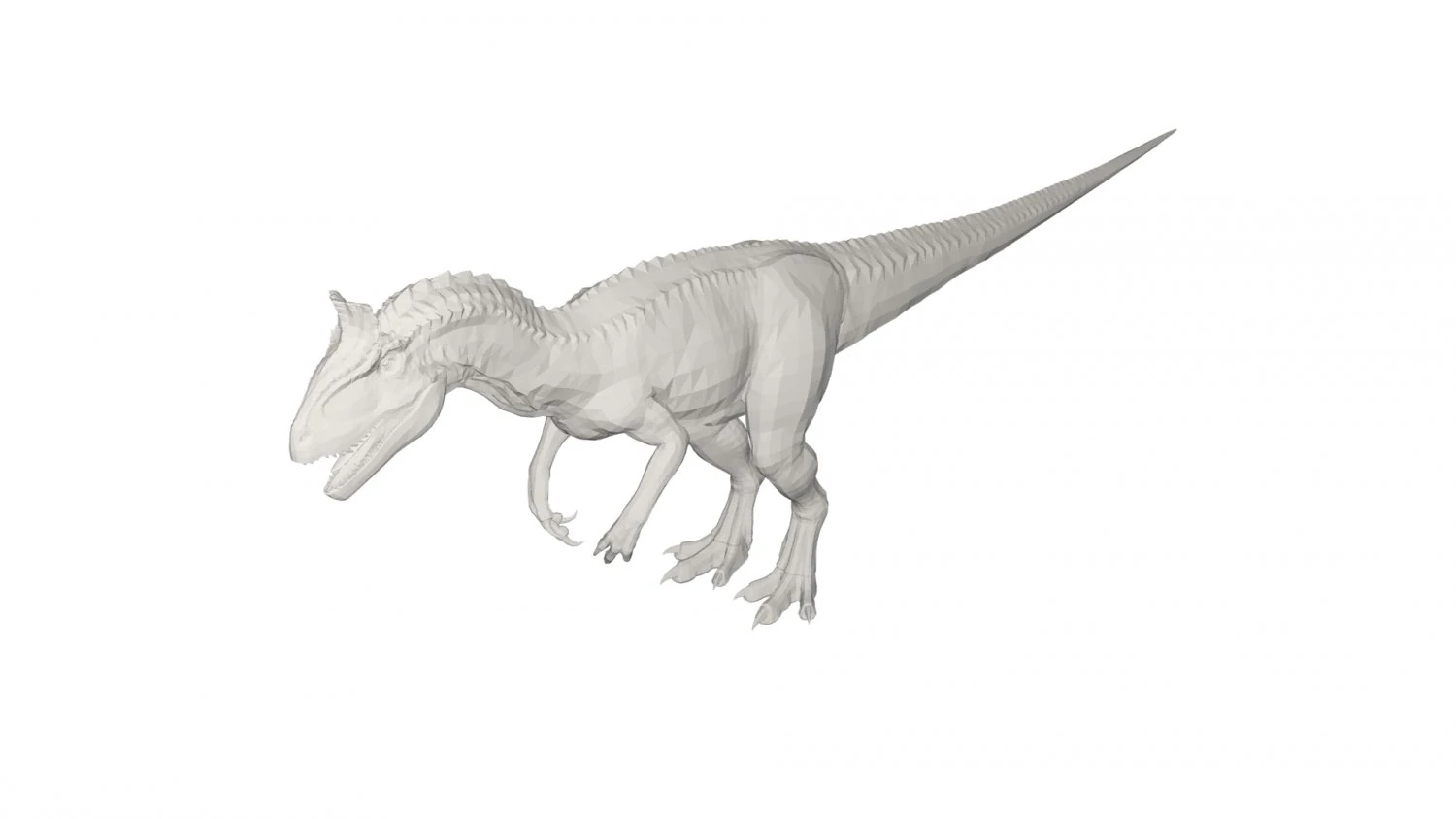 Dinosaur 3D Model .c4d .max .obj .3ds .fbx .stl .blend 