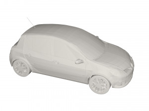 Car concept 3D 모델
