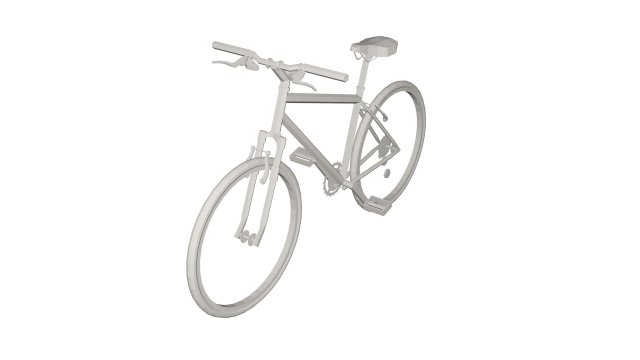 Bike Model 3D .c4d .max .obj .3ds .fbx .stl .blend 