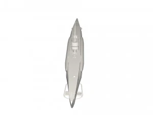 Military Ship submarine 3D Model