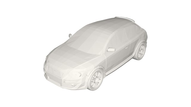 Car concept 3D Модель .c4d .max .obj .3ds .fbx .stl .blend 