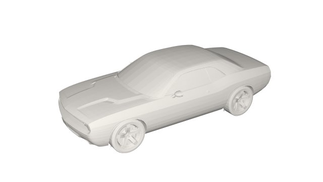 Car concept 3D Model .c4d .max .obj .3ds .fbx .stl .blend