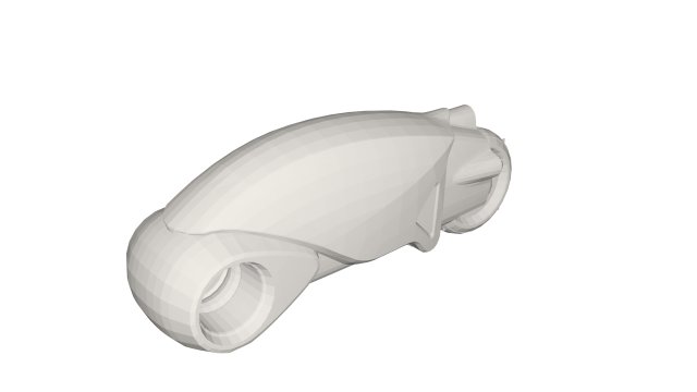 Tron Bike 3D Model .c4d .max .obj .3ds .fbx .stl .blend 