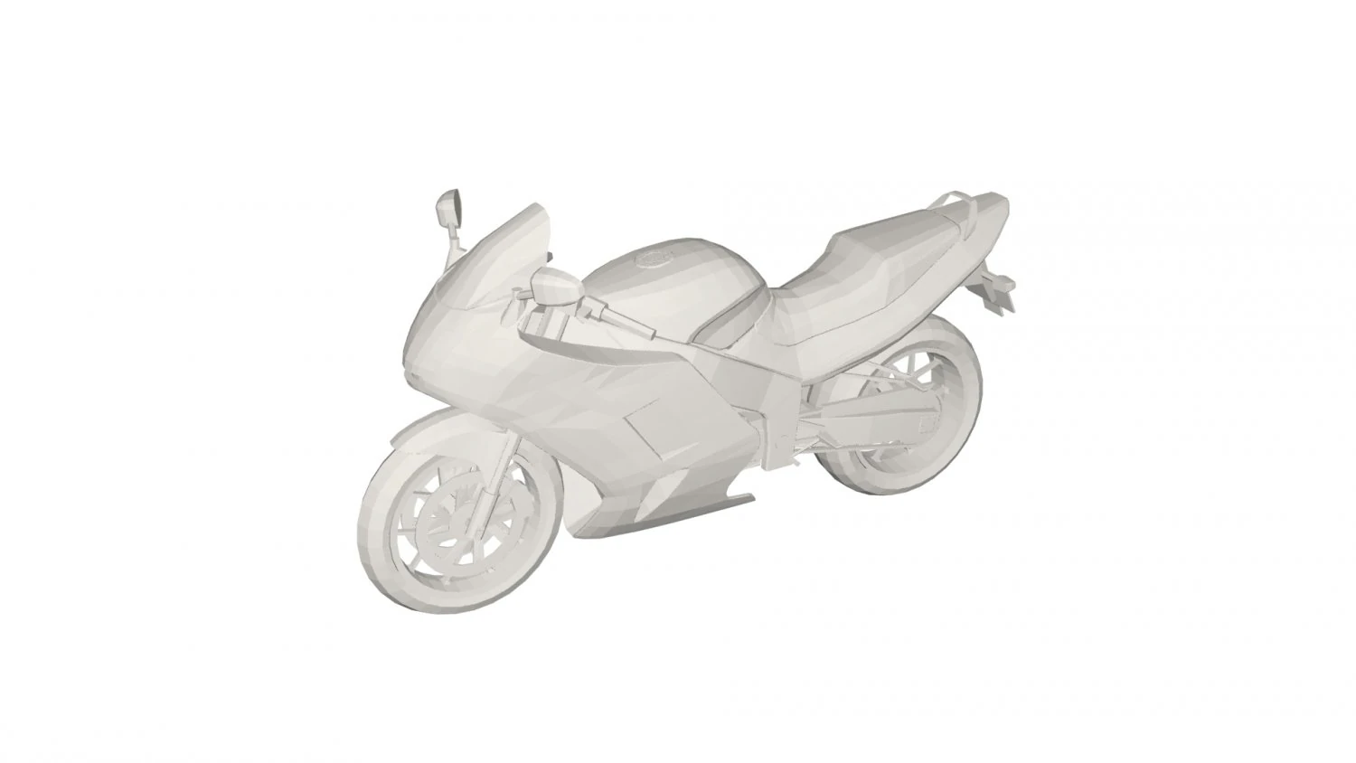 Bike concept 3D Model .c4d .max .obj .3ds .fbx .stl .blend