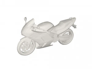 Concetto di bicicletta Modello 3D