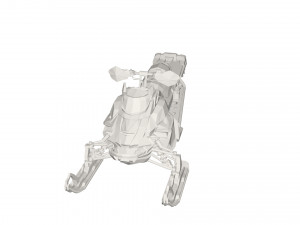 Snow scooter 3D Модель