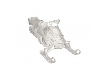 Snow scooter 3D Модель