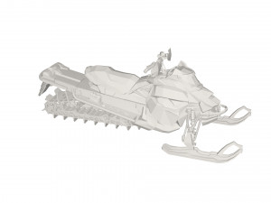 Snow scooter 3D Модель