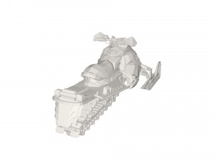 Snow scooter 3D Модель