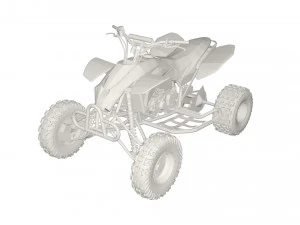 Quad-Bike 3D Modell