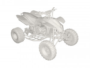 Quad bike 3D 모델
