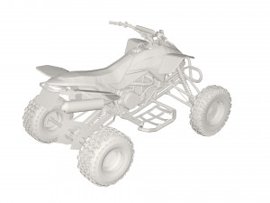 Quad bike 3D 모델