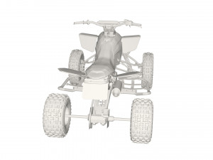 Quad bike 3D 모델