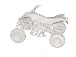 Quad bike 3D 모델