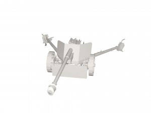 Artillery 3D Model