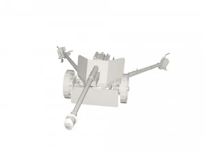 Artillery 3D Model