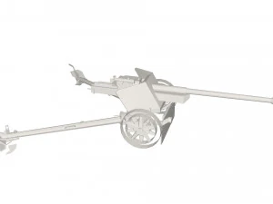 Artillery 3D Model