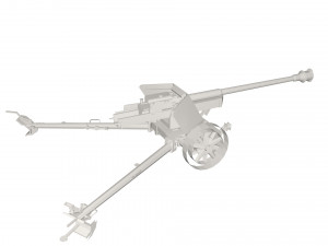 Artillery 3D Model