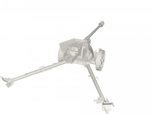 Artillery 3D Model