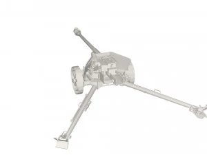 Artillery 3D Model
