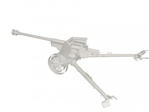 Artillery 3D Model